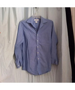 Brooks Brothers Dress Shirt 15/33 Long Sleeve Blue No Iron - £21.39 GBP