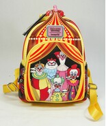 LOUNGEFLY KILLER KLOWNS FROM OUTER SPACE MINI BACKPACK GLOW IN THE DARK ... - €121,96 EUR