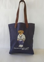 Polo Ralph Lauren Polo Bear Twill Shopper Tote WORLDWIDE SHIPPING FTP / ... - $98.01