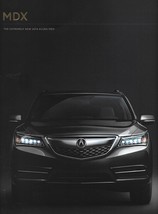2014 Acura MDX sales brochure catalog US 14 SH-AWD - £6.32 GBP