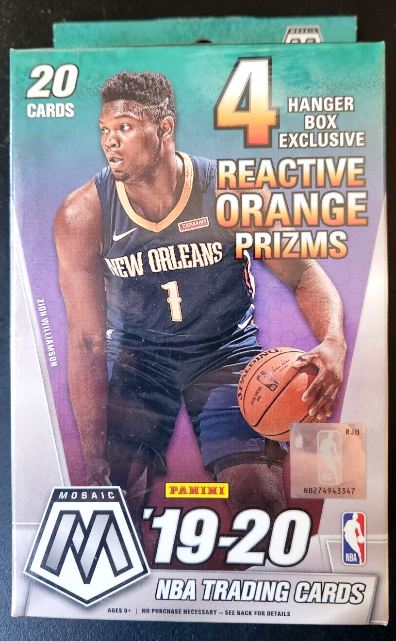 Primary image for 2019-20 Mosaic Basketball Hanger Box New factory Sealed nba panini trading cards