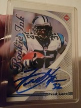 Fred Lane Auto Football Card Carolina Panthers Collectors Edge Rare Rookie Ink - £77.82 GBP