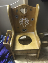 Wooden Toddler Kids Toilet Potty Chair Training Deer Hunting Bathroom De... - $46.40