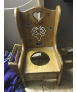 Wooden Toddler Kids Toilet Potty Chair Training Deer Hunting Bathroom Decoration - $46.40