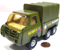 Buddy L. Corp. Japan T-415 Truck Transport  Tin &amp; Plastic   RW9 - $12.95
