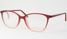 Vienna Design UN576 02 Matt Red Gradient Eyeglasses Glasses Frame 52-16-140mm - £54.20 GBP