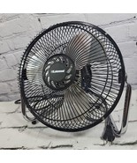 Vintage Lakewood Electric 3 Speed Tilting Chrome Fan Model HV-9 Tested  - $54.44