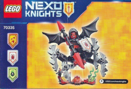 Instruction Book Only For Lego Nexo Knights Ultimate Lavaria 70335 No Bricks - £5.01 GBP