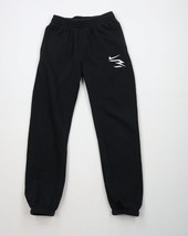 Nike Boys Large Faded 3 Brand Russell Wilson Sweatpants Joggers Pants Black - $39.55