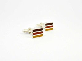 Sterling Silver Cuff Links - Contemporary Design - £110.31 GBP