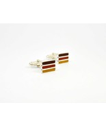 Sterling Silver Cuff Links - Contemporary Design - $138.00