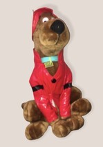 13&quot; SCOOBY DOO FIRE DEPARTMENT PLUSH STUFFED ANIMAL USED W/O TAG - $12.11