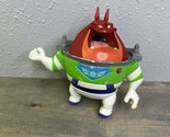 Buzz Lightyear Star Command Rockin Rocket Booster Cosmic Clash Disney To... - $14.84
