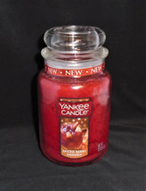 Yankee Candle Spiced Berry Sangria Large Scented Candle 22 oz - £23.87 GBP