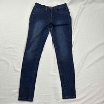 Mudd Womens High-Rise Jeans Dark Wash Zip Fly Size 9 - $18.81