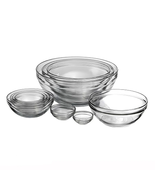 Glass Mixing Bowls, 10 Piece Set - $654.20 MXN