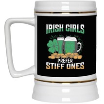 Ceramic Beer Stein Gift for Beer Lovers - St. Patrick&#39;s Day Beer Stein M... - £19.95 GBP