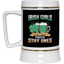 Ceramic Beer Stein Gift for Beer Lovers - St. Patrick&#39;s Day Beer Stein M... - £19.64 GBP