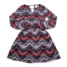 Xhilaration Dress Womens XS Multicoloe Long Sleeve Layered Pullover Shir... - $18.69
