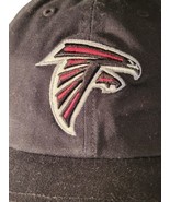 NFL Atlanta Falcons &#39;47 Brand Clean Up Adjustable Black Hat OSFA Prime Time - $13.85