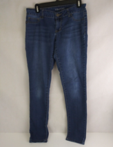 Maurices Women&#39;s Distressed Whiskered Straight Leg Jeans Size Medium Regular - £11.36 GBP