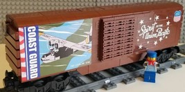 Custom Train Union Pacific Coast Guard Boxcar -PLEASE Read Item DESCRIPTION- - £89.40 GBP