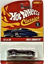 Hot wheels classics series 2 1965 Corvette Convertible 3 Of 30 Purple Di... - $6.25
