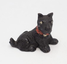 Cane Figurina Calco Metallo Scotty Cane Terrier - £36.30 GBP