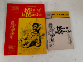 Vintage Program and Playbill from &quot;Man Of La Mancha&quot;, 1970, Colonial The... - $36.16