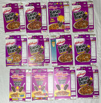 1990's-2000's Empty Raisin Bran 25.5OZ Cereal Boxes Lot of 12 SKU U199/227 - $34.99