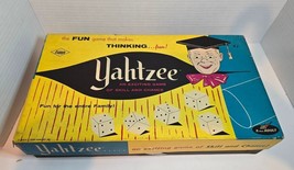 Yahtzee Dice Game 1956 Complete Vintage Board Game Lowe 950 - £7.67 GBP