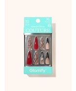 ABNY GLAMIFY GEMS &amp; CHARMS COUTURE 10 DAY WEAR 24 NAILS #NTCT07 STILETTO... - $148.93 MXN