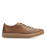 Clarks Oakpark Low Tan Men’s Leather Oxfords Size 7.5 New Without Box - €59,73 EUR