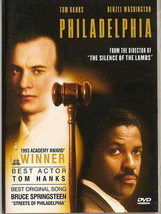 Philadelphia (Tom Hanks, Denzel Washington, Jason Robards) Region 2 Dvd - £7.84 GBP
