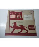 Sobre Emballage vinile Vintage Antique Colourfull Britain Joint Six Penc... - $530.17 MXN