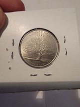 Connecticut Quarter 1999 D 25 Cent Piece Coin Charter Oak - $9.79