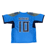 DeAndre Hopkins of the Titans Autographed Light Blue Custom #10 Jersey B... - £148.31 GBP