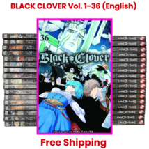Manga Black Clover by Yuki Tabata Vol 1-36 English Comic Book NEW-Single... - $23.76