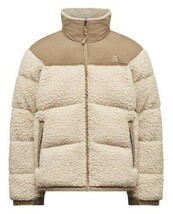THE NORTH FACE UNISEX SHERPA NUPTSE HIGH PILE JACKET Sand/Kelp Tan Men&#39;sXL - $4,066.62 MXN