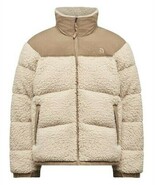 THE NORTH FACE UNISEX SHERPA NUPTSE HIGH PILE JACKET Sand/Kelp Tan Men&#39;sXL - $307.01 CAD