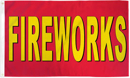 Fireworks 3&#39;x5&#39; Flag ROUGH TEX® 68D - $18.88