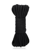 Lux fetish bondage rope 10m black - £28.98 GBP