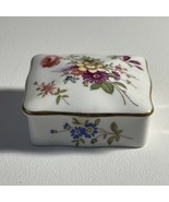 HAMMERSLEY FINE BONE CHINA TRINKET BOX WITH LID  - MADE IN ENGLAND - $18.88