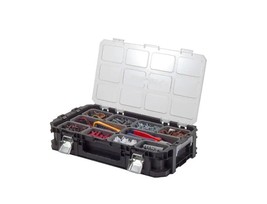 Small Parts Organizer Portable Tool Storage Box-Small 10 Compartment Small Parts - £30.18 GBP