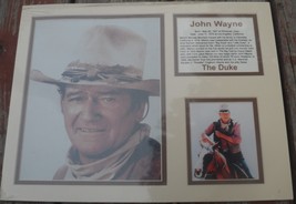 John Wayne Collectible Wall Art The Duke #9529 Front Row Unopened In Plastic Min - £11.94 GBP