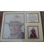 John Wayne Collectible Wall Art The Duke #9529 Front Row Unopened In Pla... - $14.98