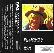 John Denver - John Denver&#39;s Greatest Hits (Cass, Comp, Club, RE) (Very Good Plus - £8.62 GBP
