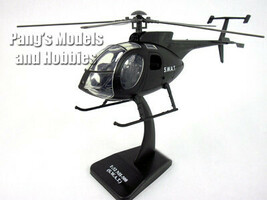 Hughes 500 / Augusta NH-500 (SWAT) 1/32 Scale Diecast Metal Helicopter b... - $707.85 MXN
