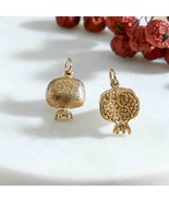BronzBronze Pomegranate Charm 19x12mme  - $291.65 MXN
