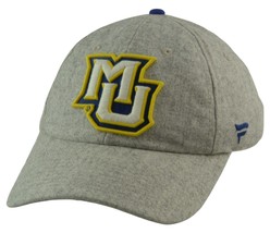 Marquette Golden Eagles NCAA  Gray Wool Team Logo Adjustable Hat by Fanatics - £16.80 GBP
